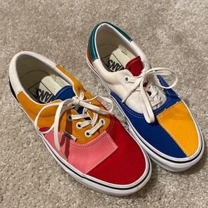 Authentic retro Old Skool Colorblock Vans - perfect quality